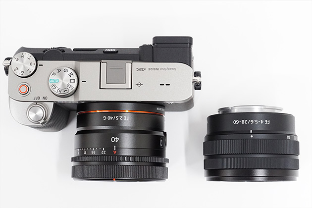 FE 40mm F2.5 G 軽い小さい質感高く。「写す」が楽しい単焦点レンズ！