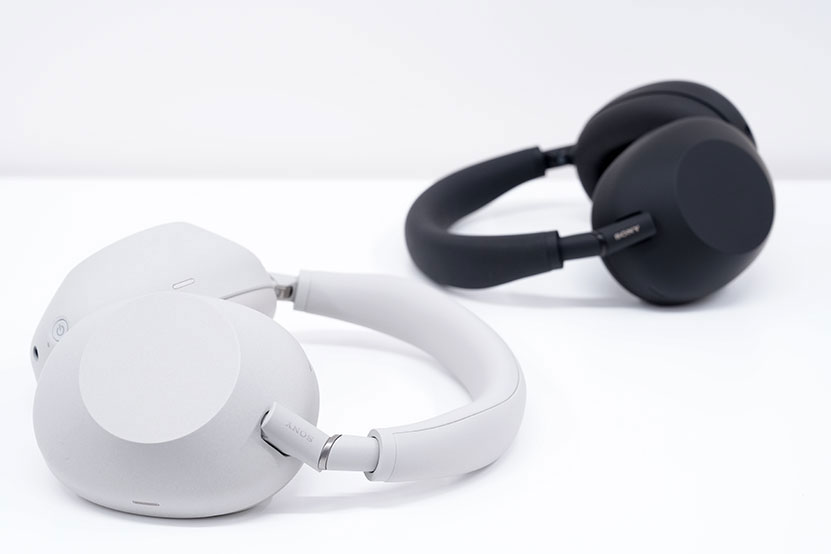 WH-1000XM6 実機でカラー紹介 ブラック・プラチナシルバー