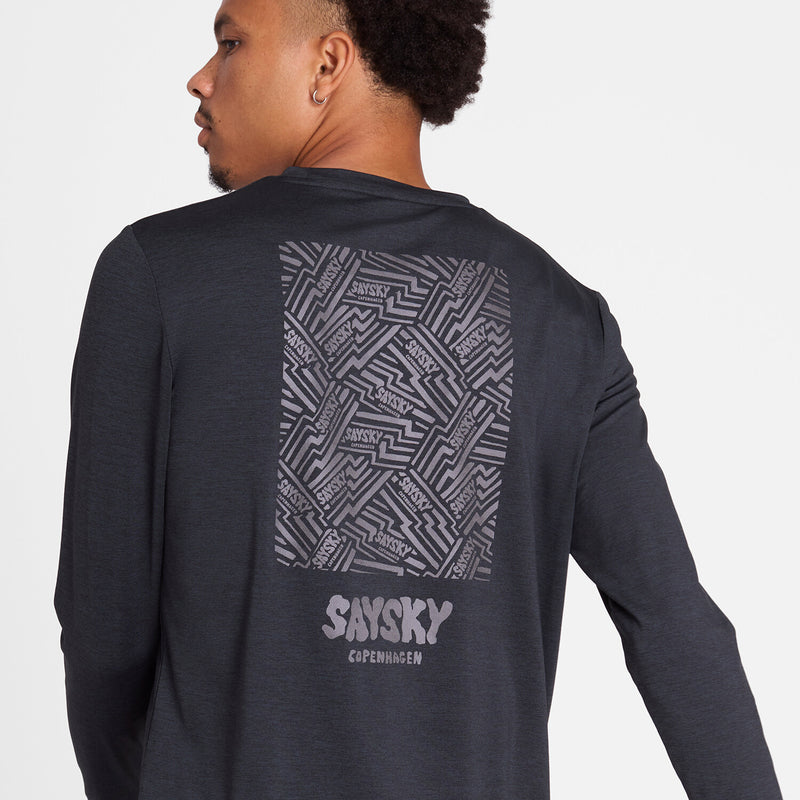 Saysky Reflective Logo Pace Long Sleeve – Saysky.us