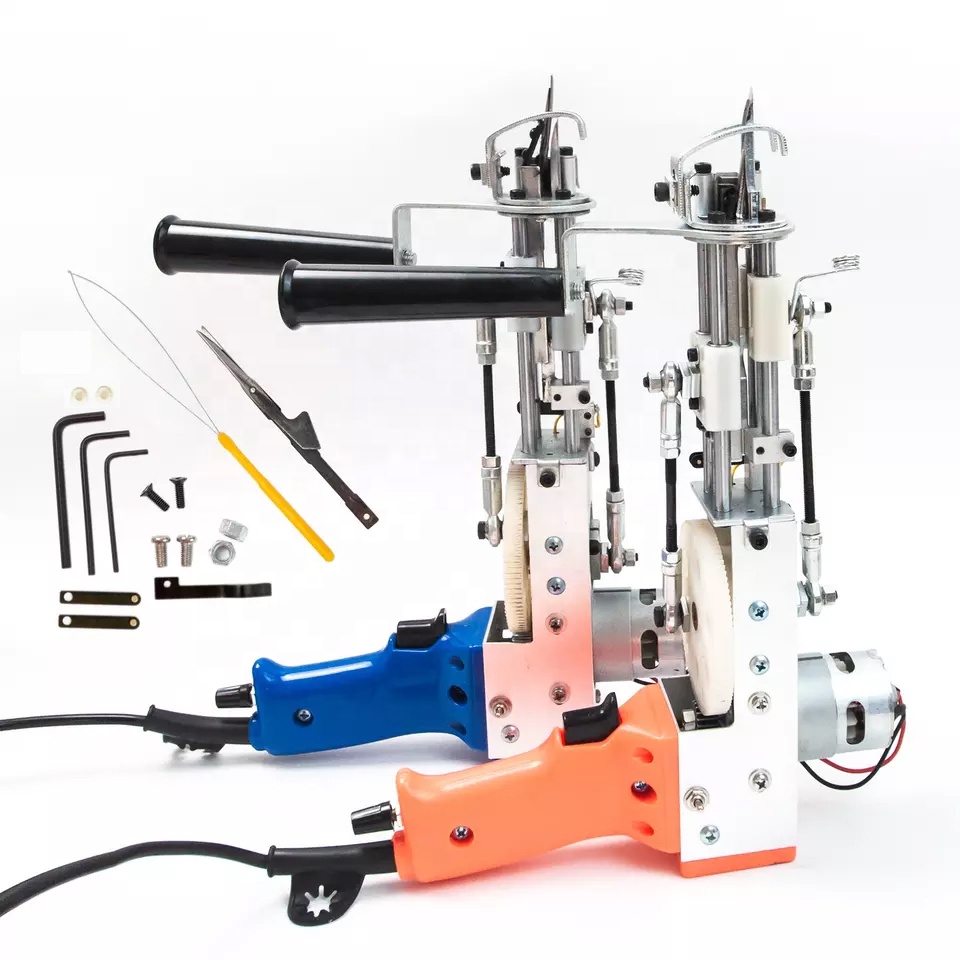 タフティングガン AK-1 カットパイルまたはループパイル ラグ