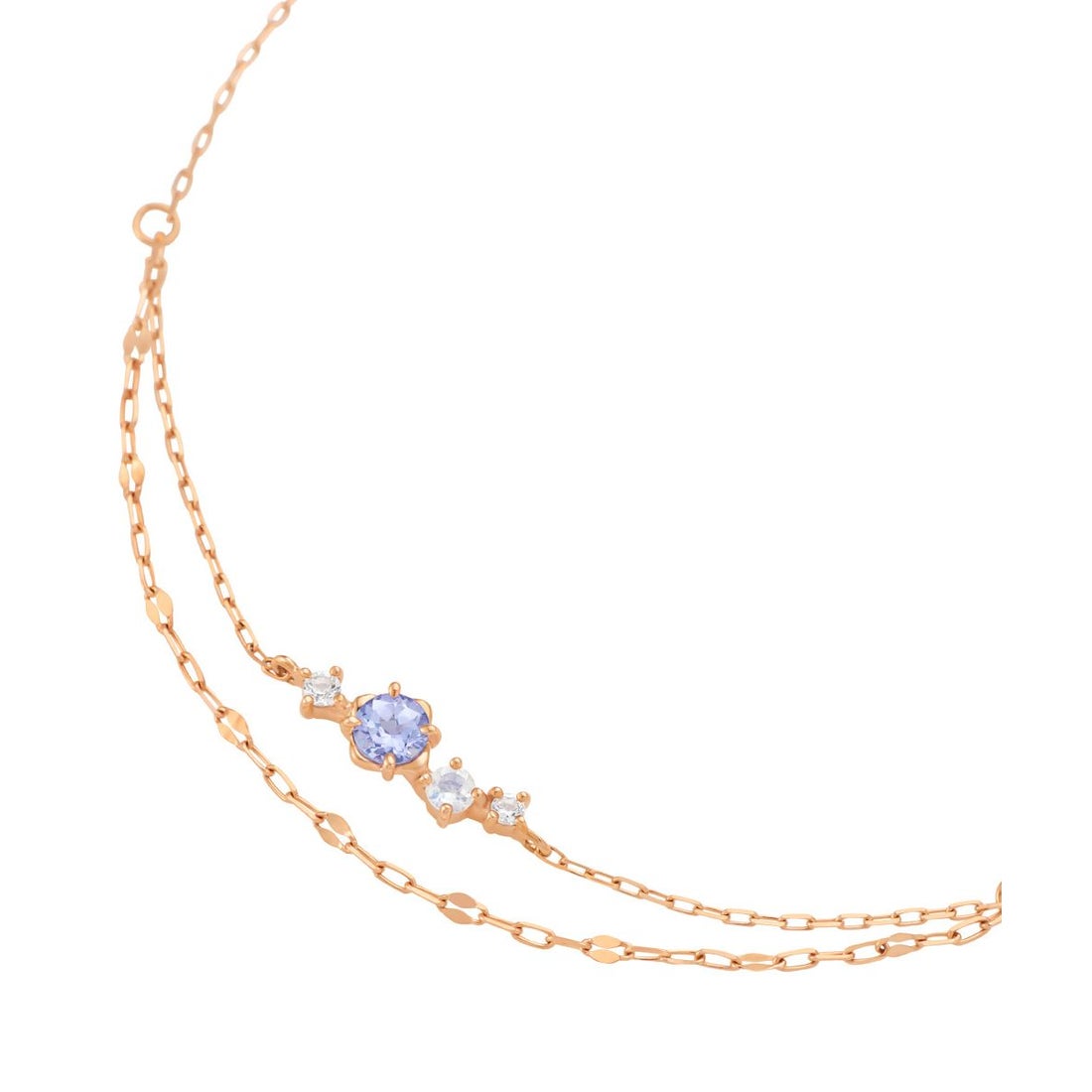 ヨンドシー 4℃ 【12月誕生石】K10ピンクゴールド ブレスレット