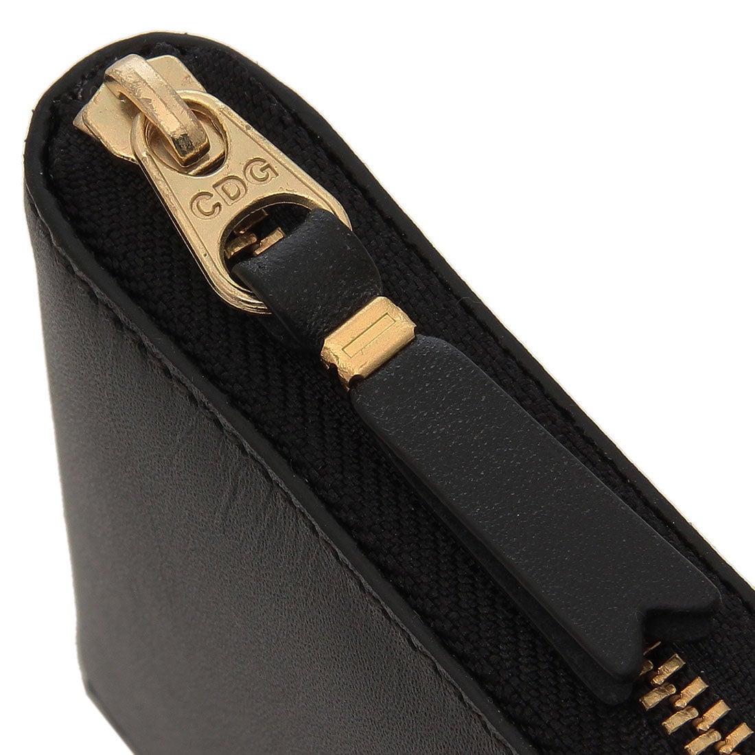 コムデギャルソン COMME des GARCONS 二つ折り財布 ミニ財布 ブラック