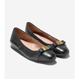 コール ハーン COLE HAAN トバ ボウ バレエ womens （ブラック レザー