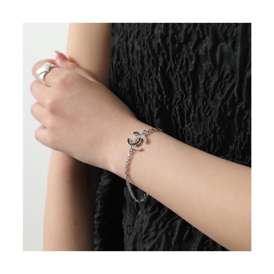 シャネル CHANEL CHANEL ブレスレット ABF797 B20581 チェーン メタル