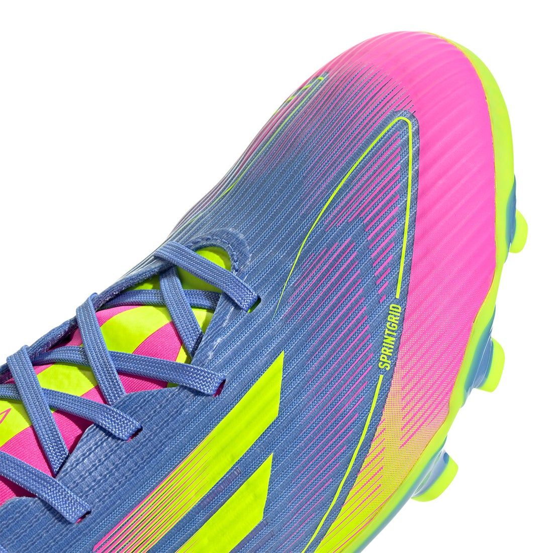 adidas アディダス F50 LEAGUE HG/AG(ブルー×イエロー×ピンク) NJV50