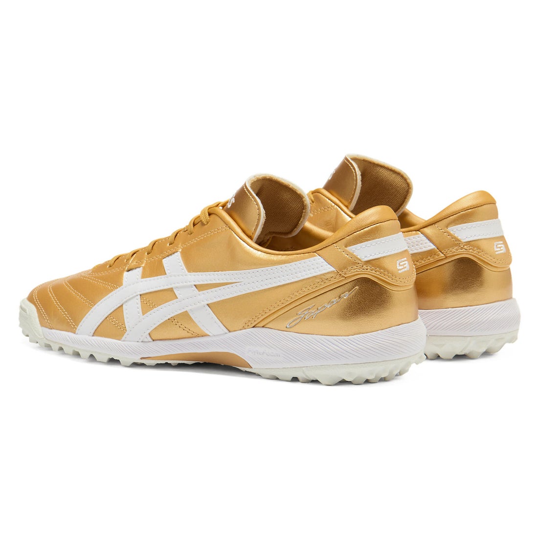 ASICS アシックス C3 FF TF(ゴールド×ホワイト) 1113A032 200 サッカー