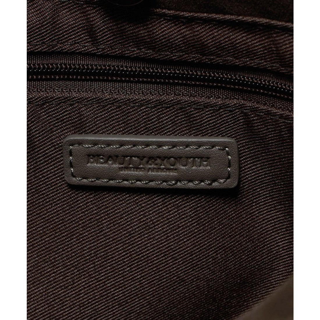 BEAUTY&YOUTH UNITED ARROWS スエードライク チェーン ショルダー