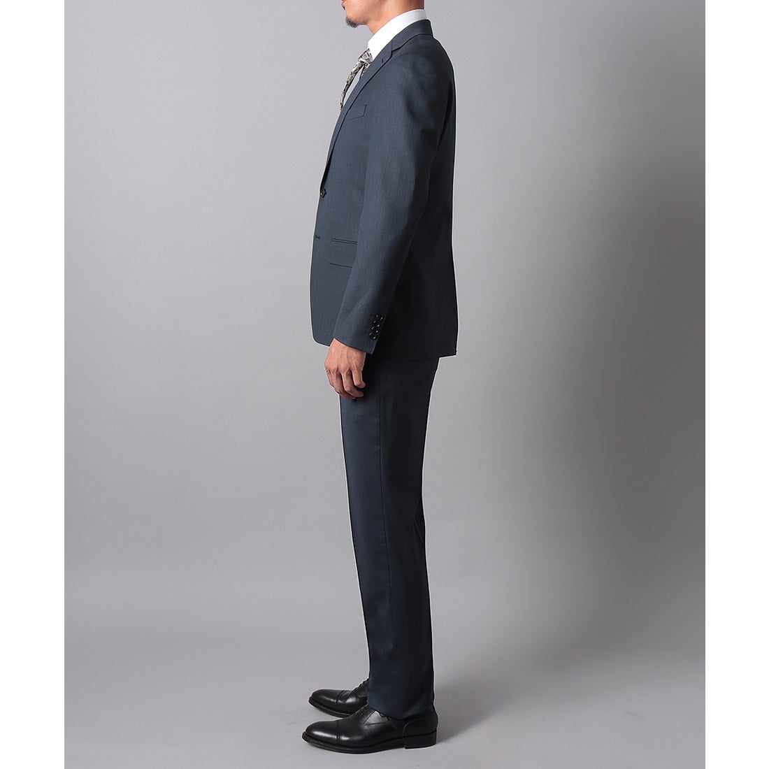 Active r.a.s.o. ミニへリンボンスーツ （ブルー） -D'URBAN