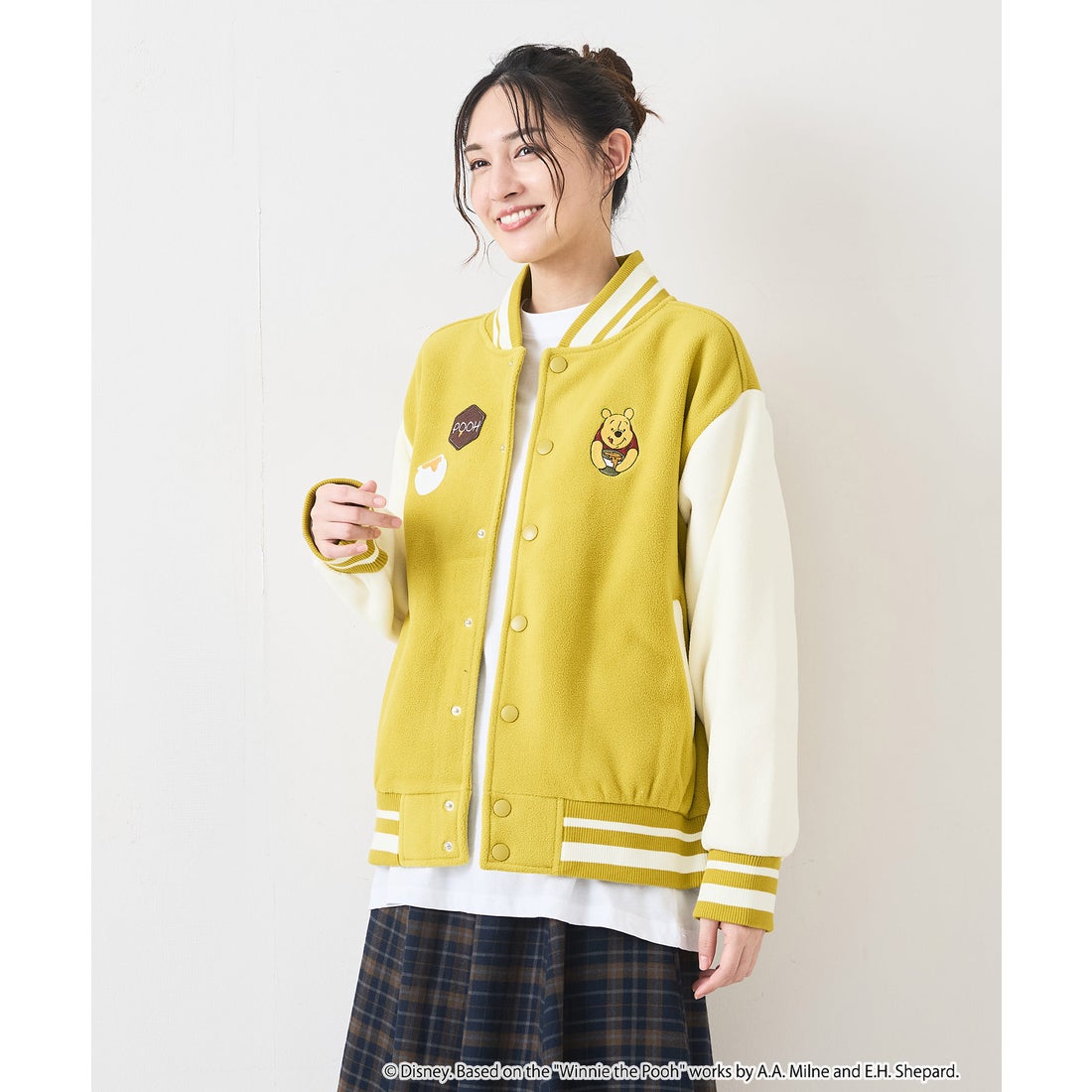 ディズニー Disney 【Disney】フリース ボンディング スタジャン