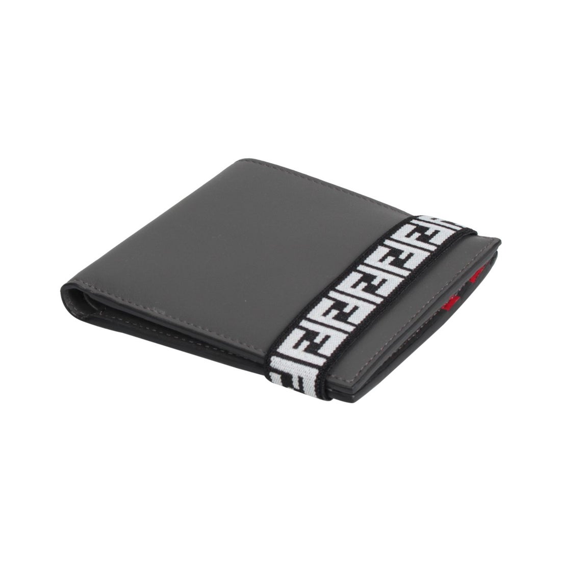 フェンディ FENDI 財布 二つ折り メンズ BI-FOLD WALLET グレー 7M0266