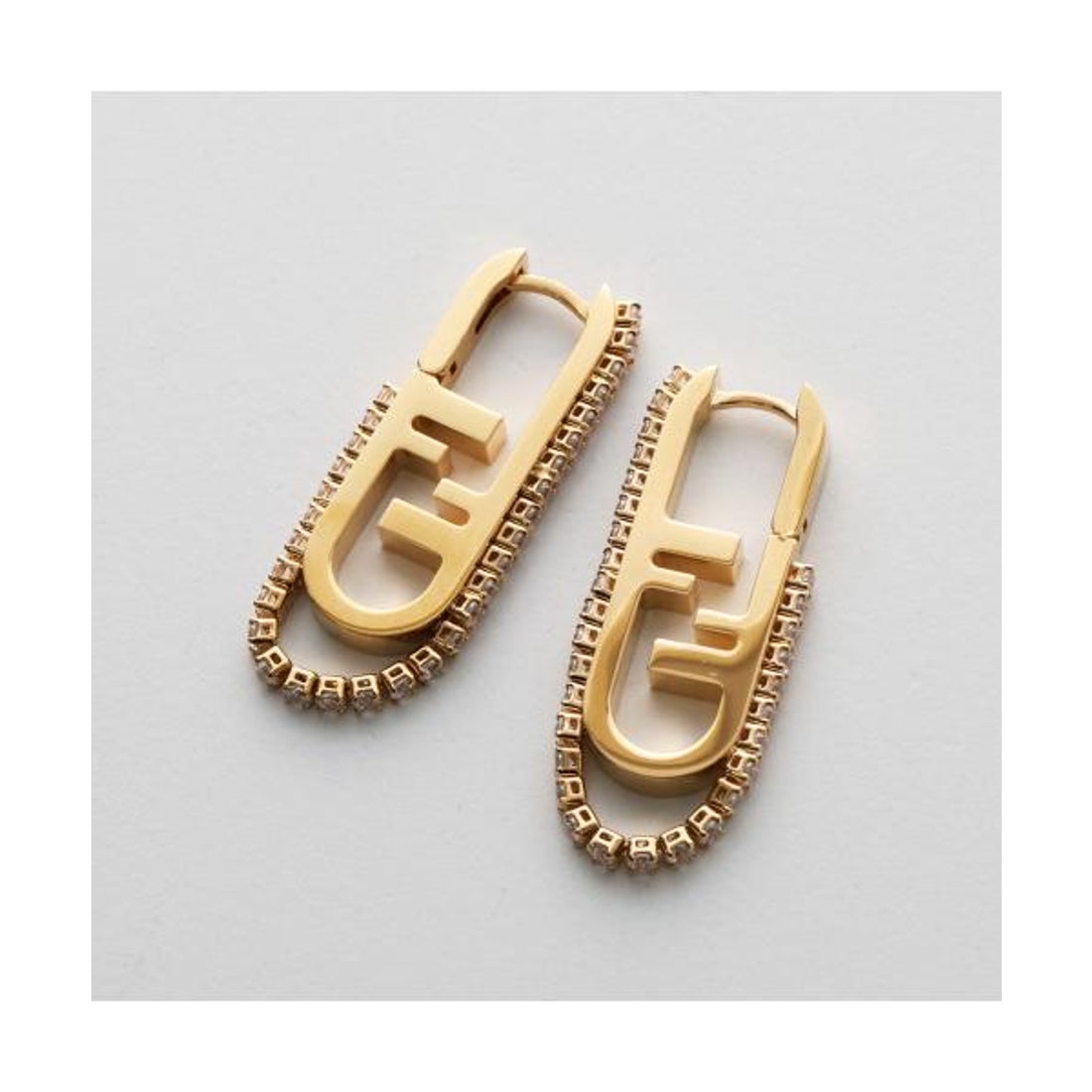 フェンディ FENDI FENDI ピアス OLOCK オーロック 8AL173 ATEP （F089U