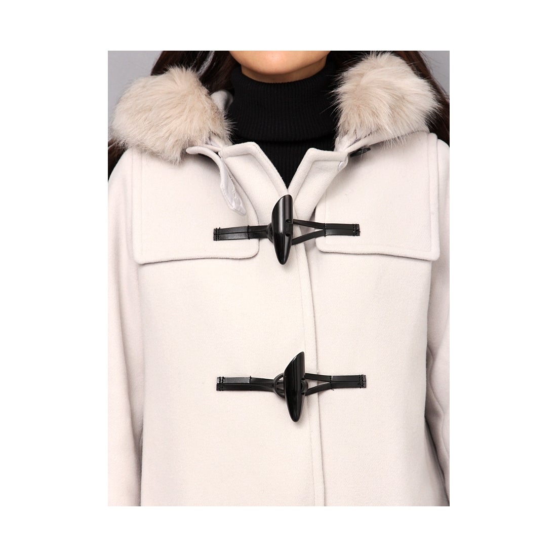 FRAY I.D ダッフルコート モカ -ファッション通販 FASHION WALKER