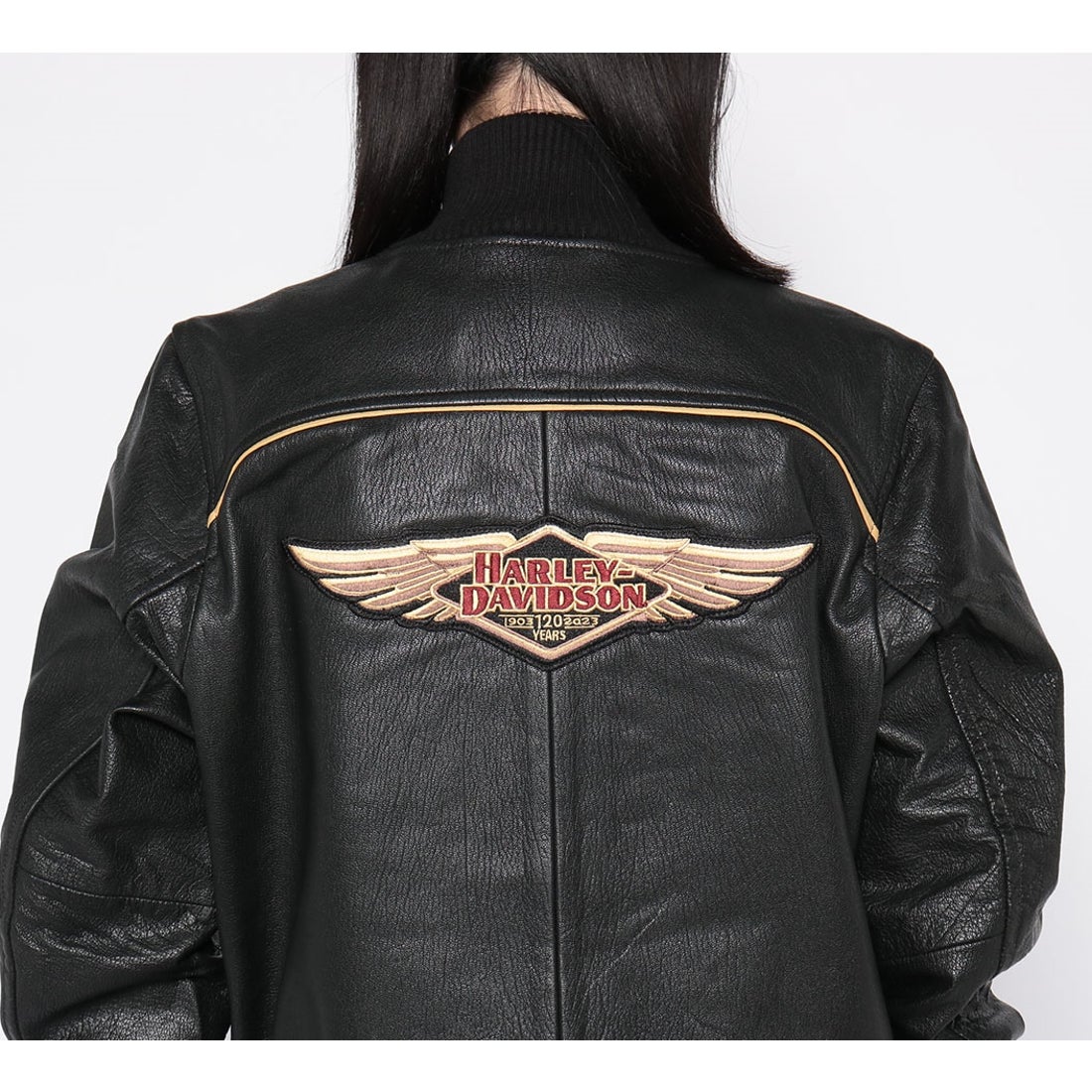 120周年記念ボンバーレザージャケット -ハーレーダビッドソン公式