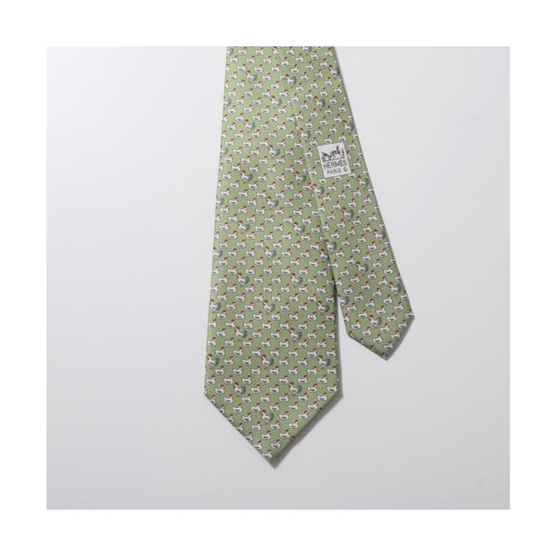 エルメス Hermes HERMES ネクタイ SOIE LOURDE CRAVATE TWILL TIE （(8