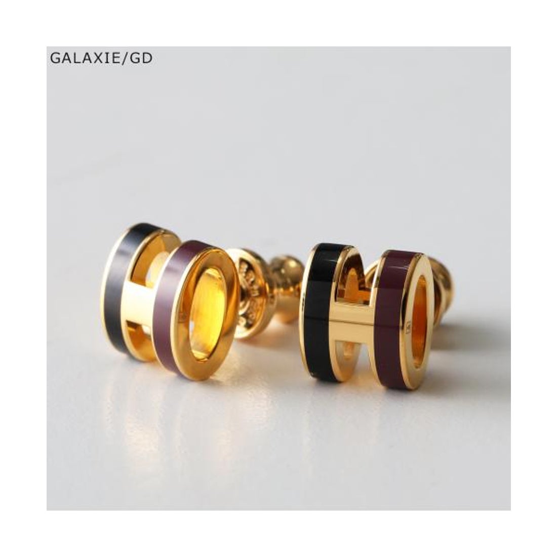 エルメス Hermes HERMES ピアス ロカバール Pop H MINI H100065FO