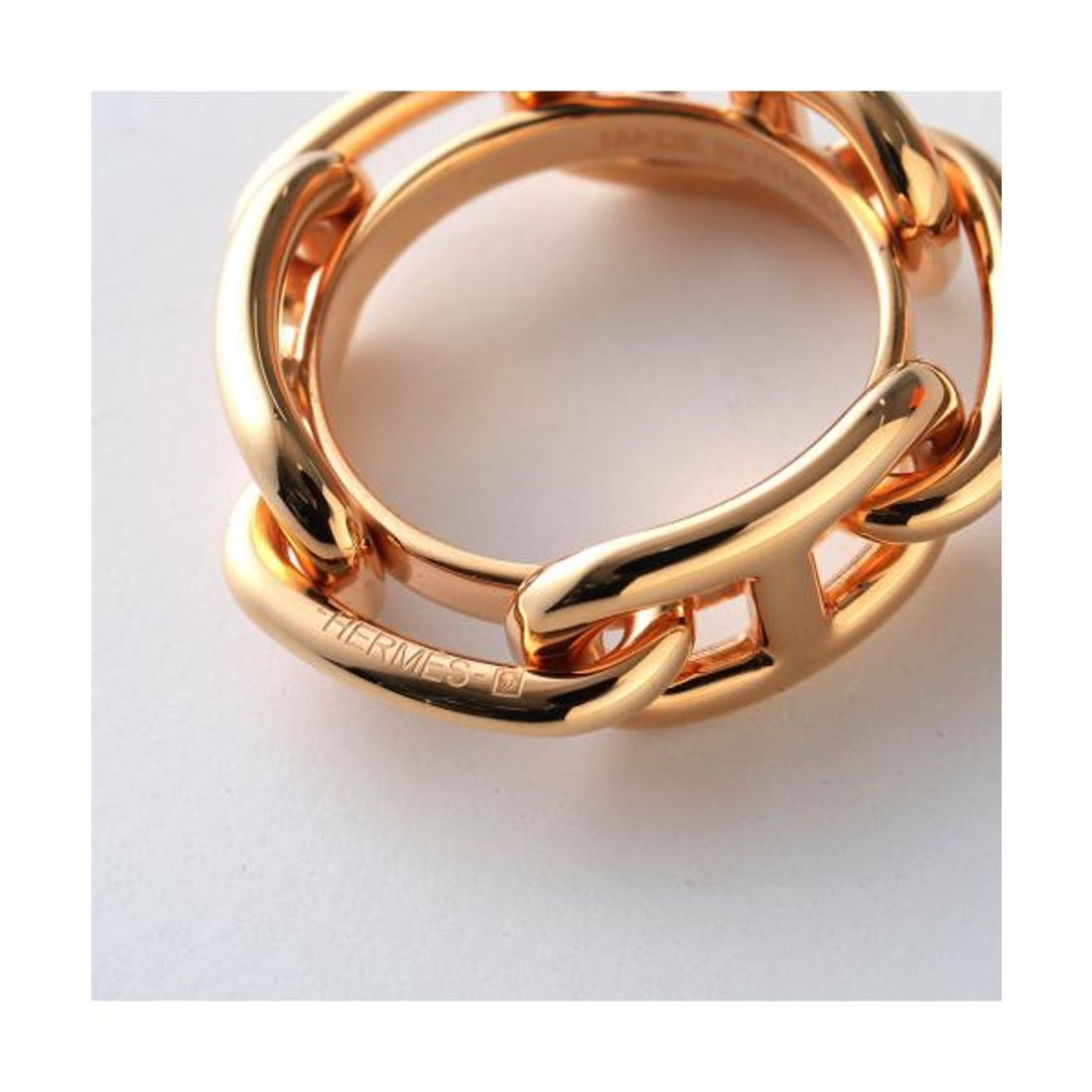 エルメス Hermes HERMES スカーフリング 90 レガート Regate 601109S