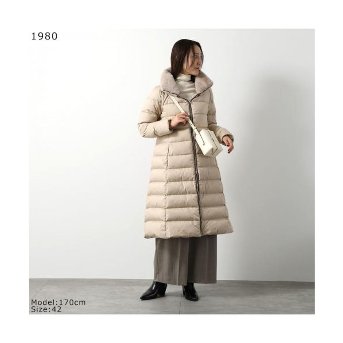 ヘルノ HERNO HERNO ダウンコート PI002071D 12414Z フェイクファー