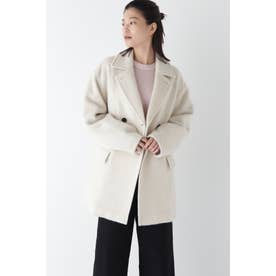 human woman ループカットシャギーPコート エクリュ1 -靴