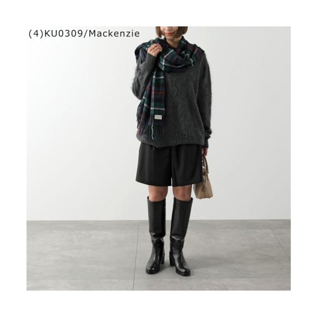 ジョンストンズ JOHNSTONS ◇ジョンストンズ カシミヤ 大判 ストール