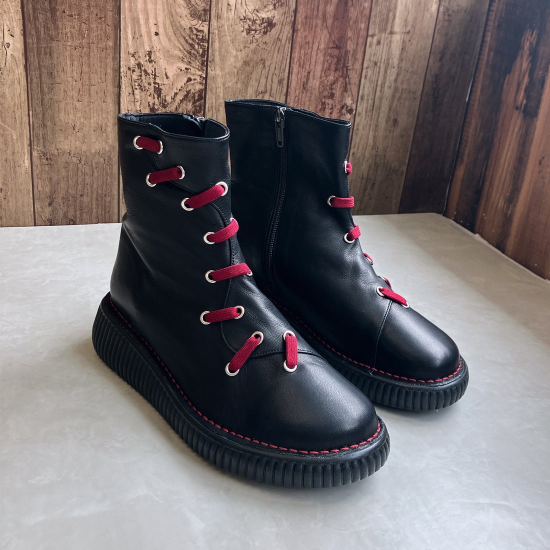 ジェイエス ハートレーベル JS Heartlavel シューレースデザイン