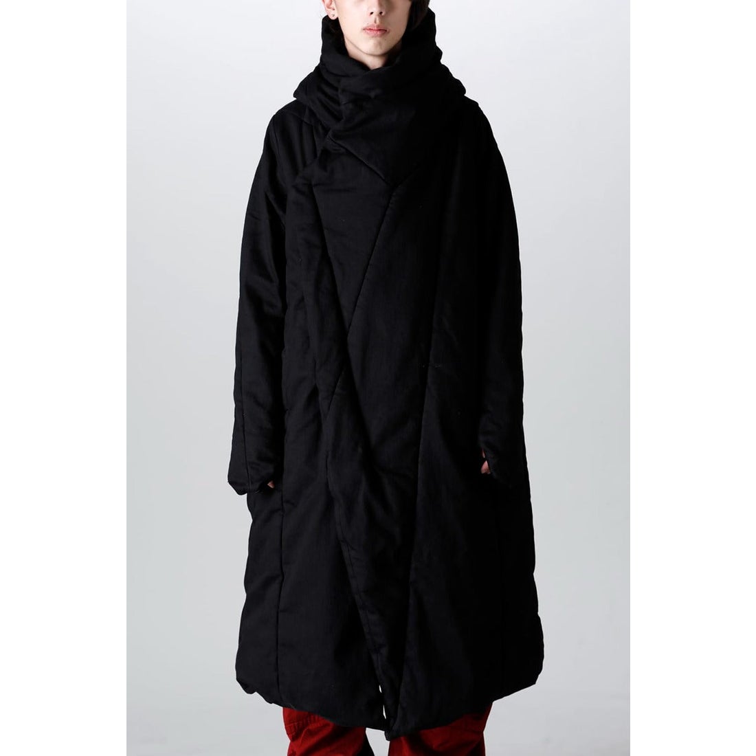 ユリウス JULIUS 10oz Stretch Denim Padded Coat （BLACK） 通販 大阪