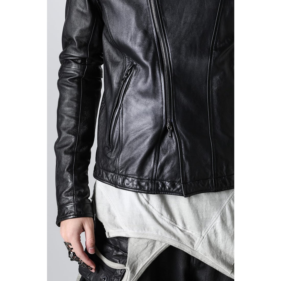 ユリウス JULIUS Leather Jacket （Black） 通販 大阪心斎橋/京都