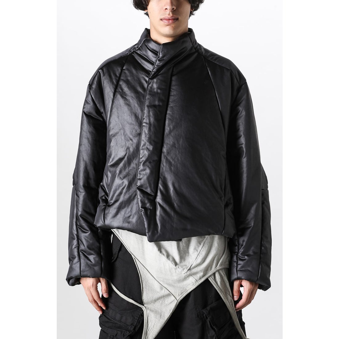 ユリウス JULIUS Cropped Berg Jacket （Black） 通販 大阪心斎橋/京都