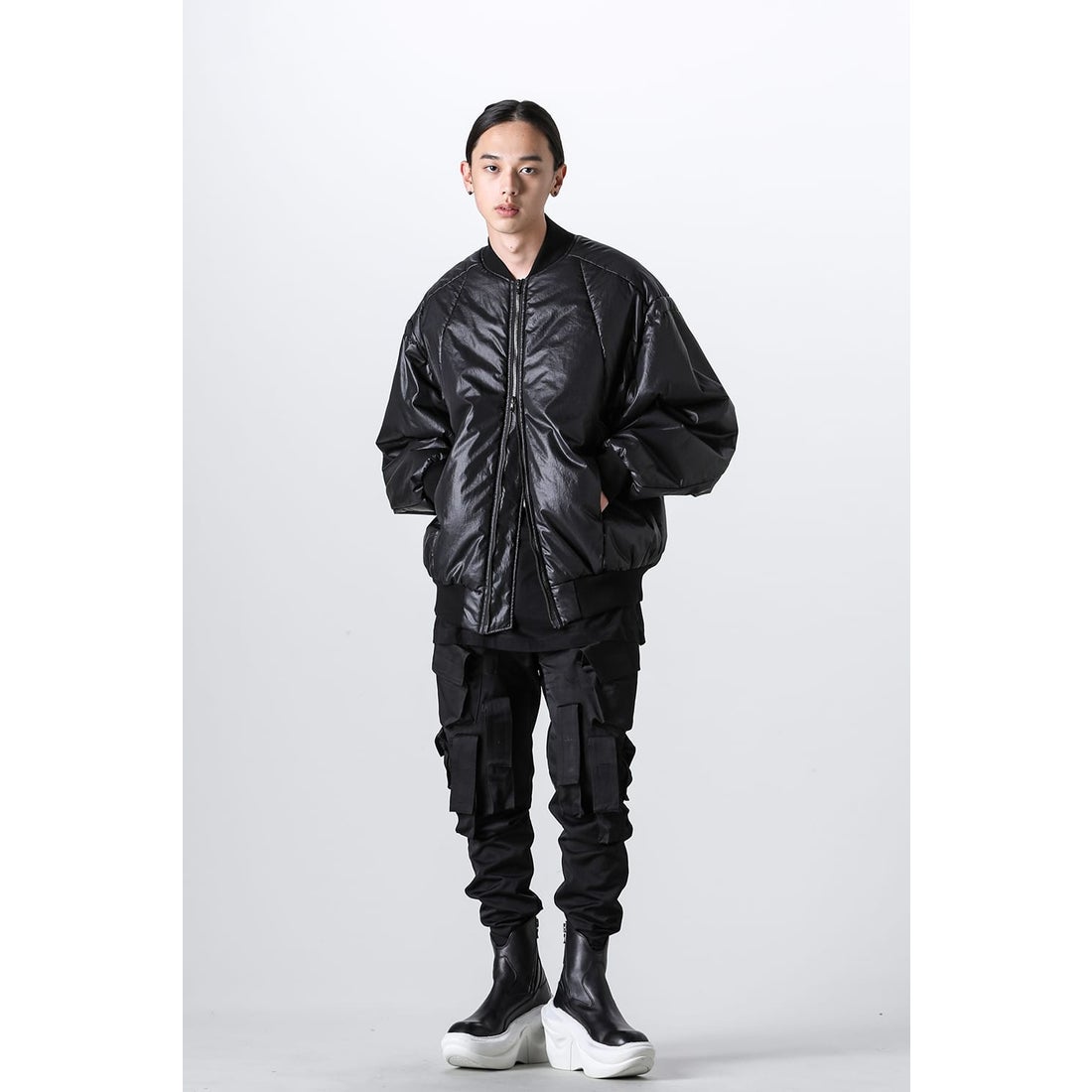 ユリウス JULIUS Bonmber Jacket （Black） 通販 大阪心斎橋/京都