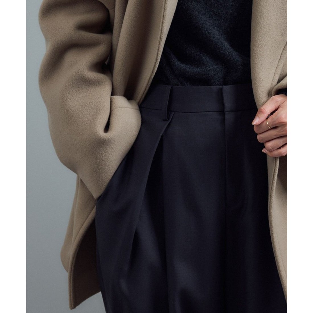 サロン アダム エ ロペ SALON adam et rope' 【WEB限定】MANTECOウール