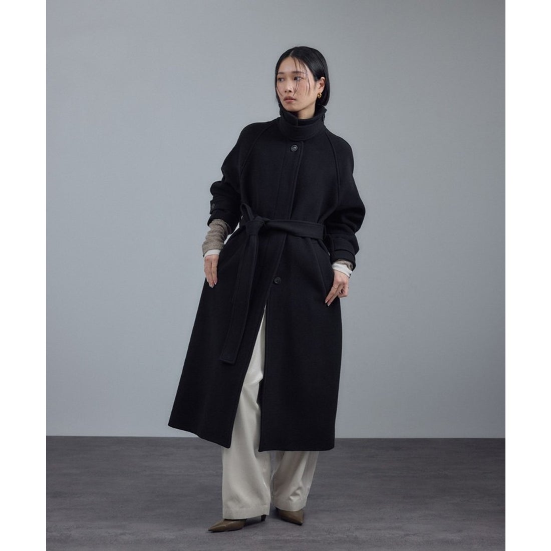 サロン アダム エ ロペ SALON adam et rope' 【WEB限定】MANTECOウール