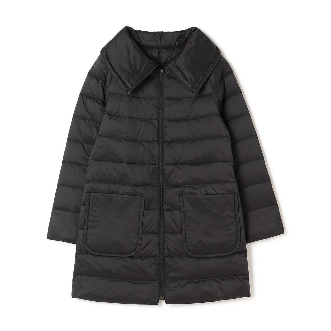 JUNKO SHIMADA 49AV.junko shimada 衿付きミドル丈ダウンコート