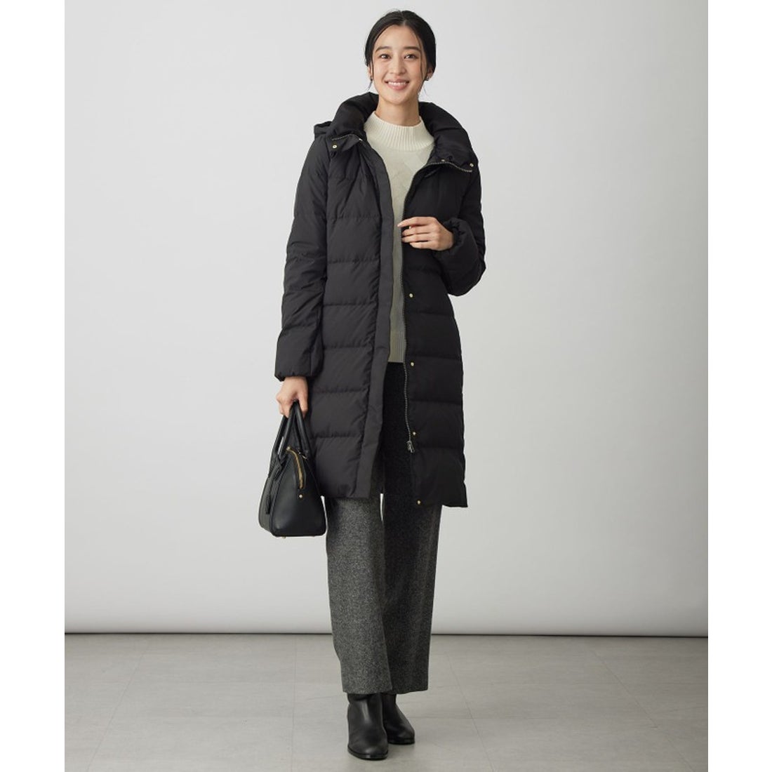 ジェイ プレス レディス J.PRESS LADIES 【洗える・2way】タフタダウン