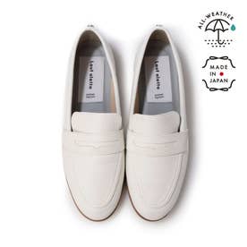 レイン対応】ソフトペニーローファー ALL-WEATHER(LRH104W) （WHITE
