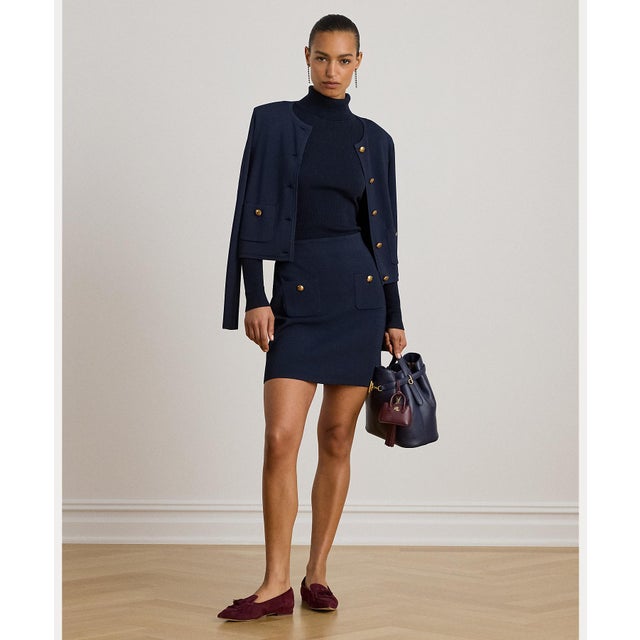 ローレン ラルフ ローレン LAUREN RALPH LAUREN ボタントリム