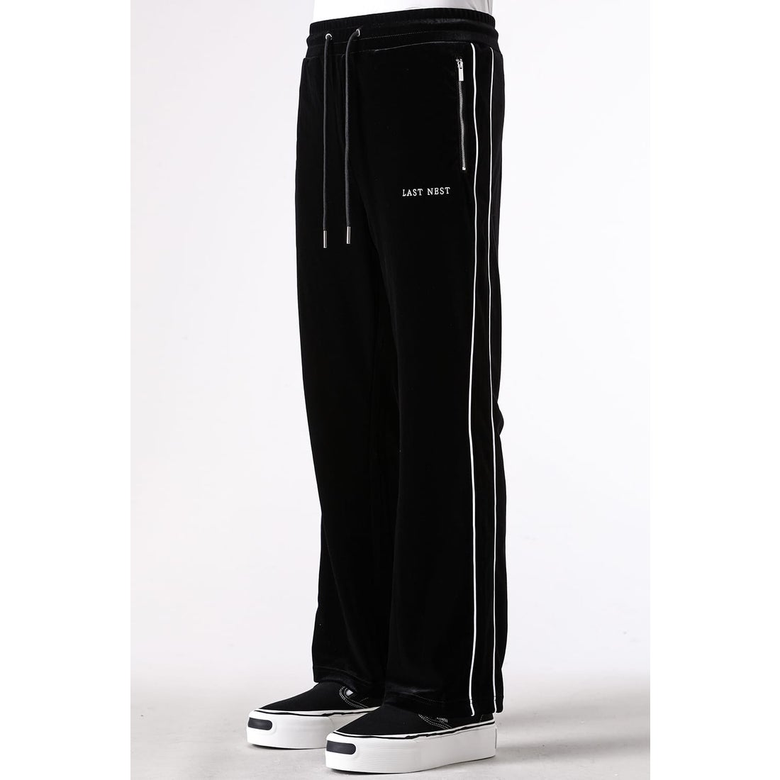 ラストネスト LAST NEST Velour Track Pants V2 （Black） -FASCINATE