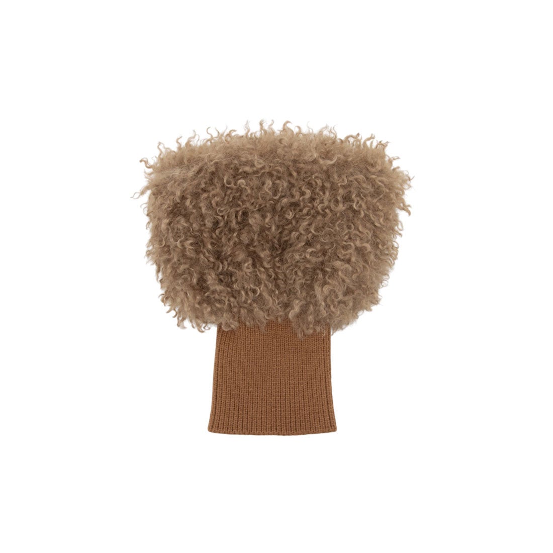 ランバン スポール LANVIN SPORT フェイクファーレッグウォーマー