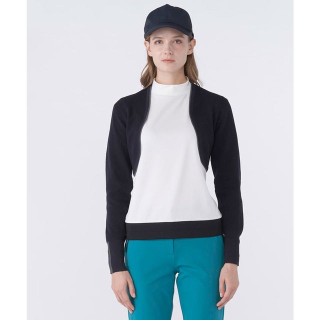 TOCCA ROMANTIC FLUTTER ニットプルオーバー （ネイビー系