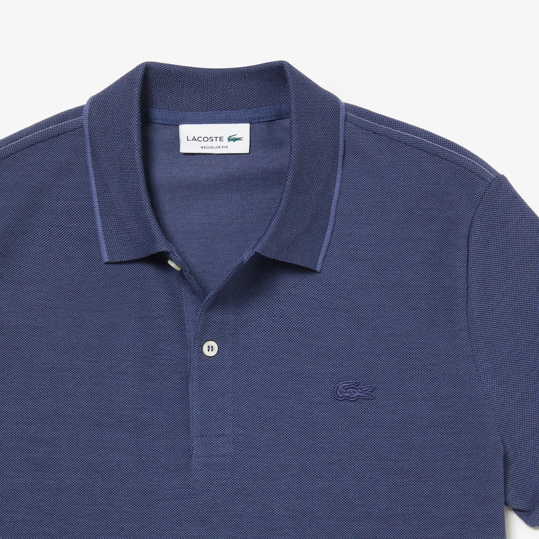 ラコステ LACOSTE レギュラーフィット ペールカラーポロシャツ（半袖