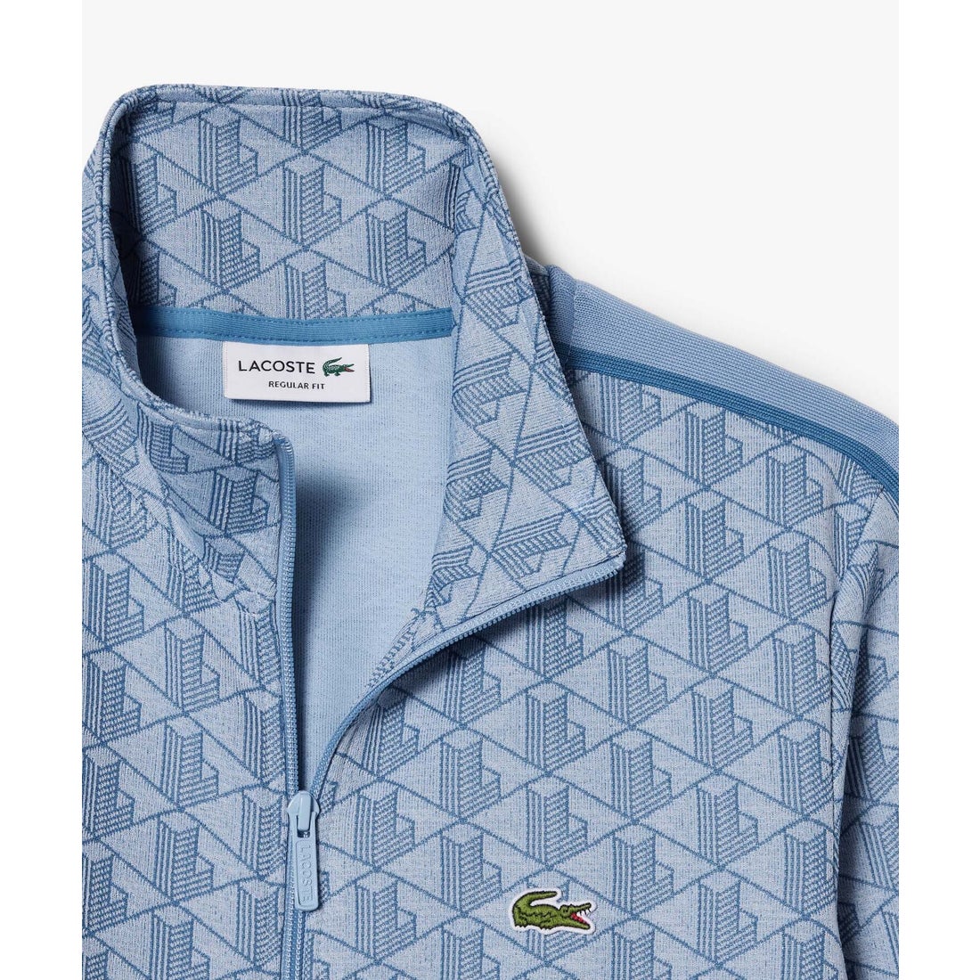 ラコステ LACOSTE モノグラムジャカードトラックジャケット （ライト