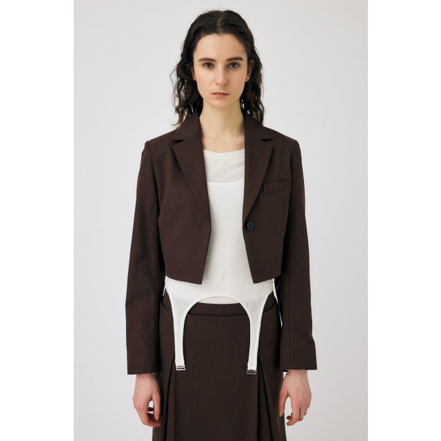 スライ SLY WAIST GATHER TAILOR ジャケット （BLK） - ファッション