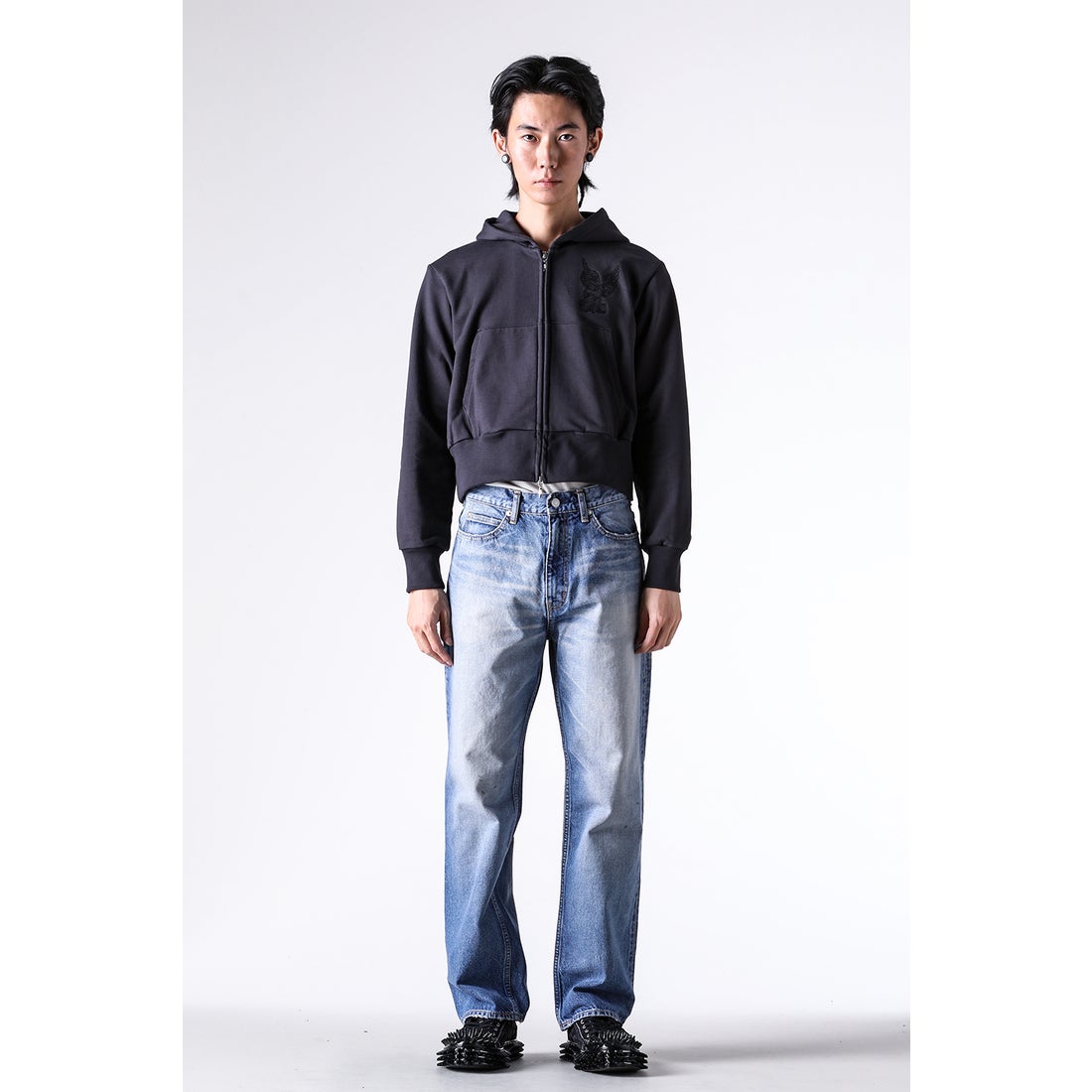 エムエーエスユー MASU MB TAPERED JEANS USED （Indigo