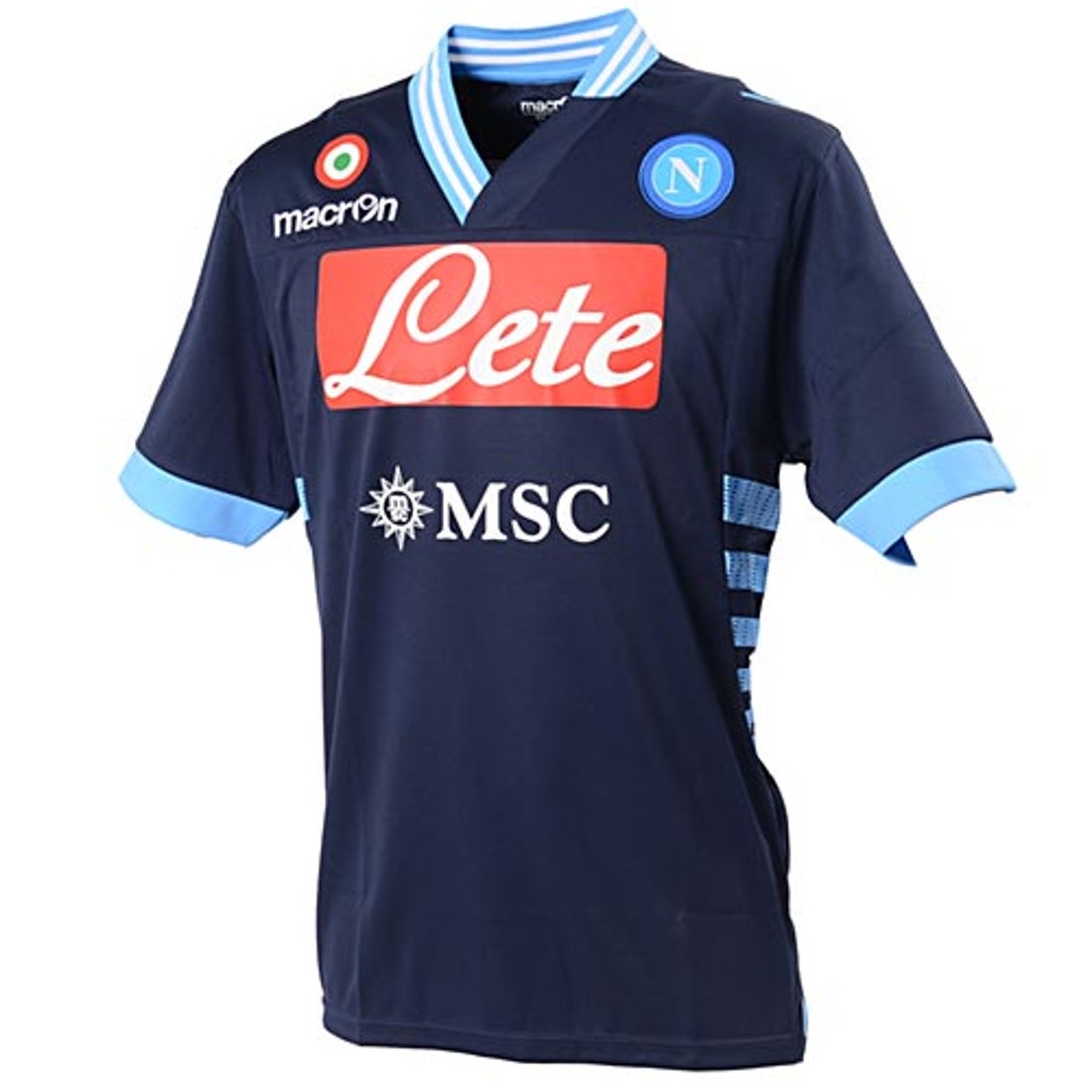 macron ナポリ 12/13 ユニフォーム アウェイ 半袖 レプリカ #7.カバー