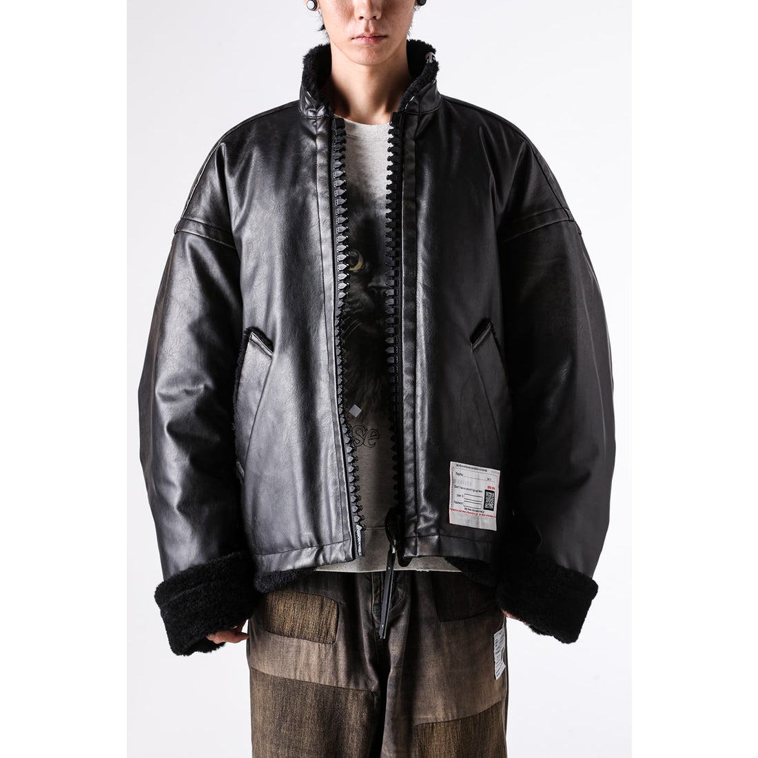 メゾン ミハラヤスヒロ Maison MIHARA YASUHIRO Vegan Boa Leather