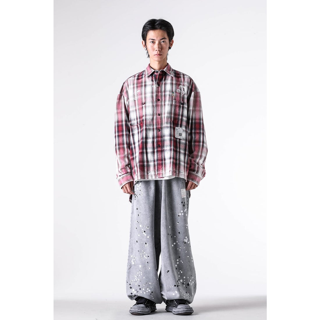 メゾン ミハラヤスヒロ Maison MIHARA YASUHIRO Vintage Like Check L