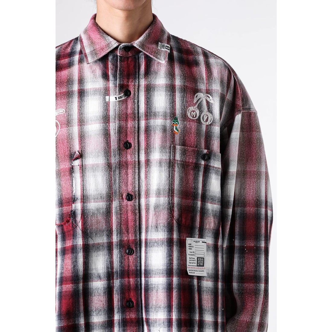 メゾン ミハラヤスヒロ Maison MIHARA YASUHIRO Vintage Like Check L