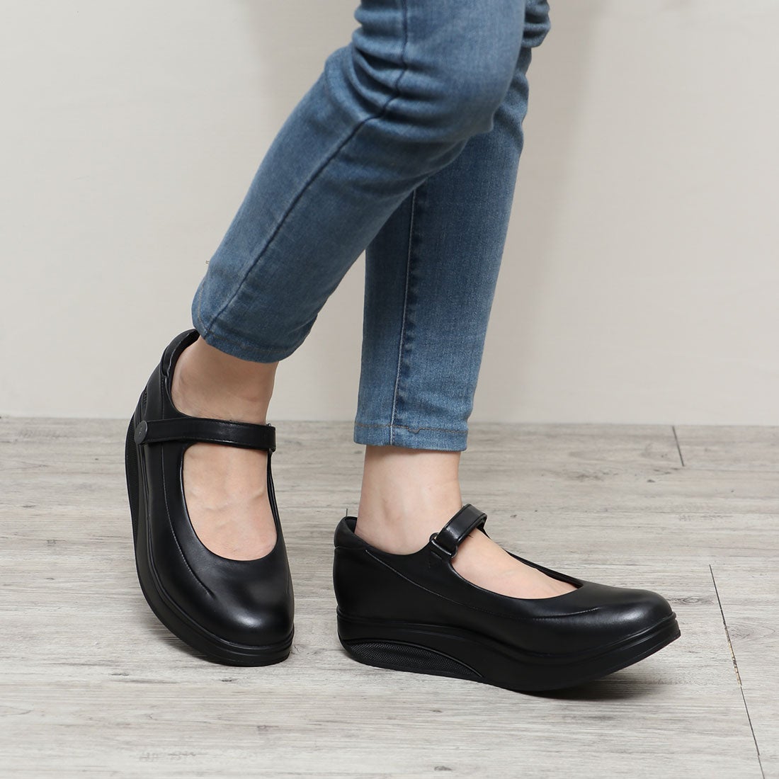 エムビーティー MBT SIRIMA 6S MJ W （BLACK NAPPA） -靴