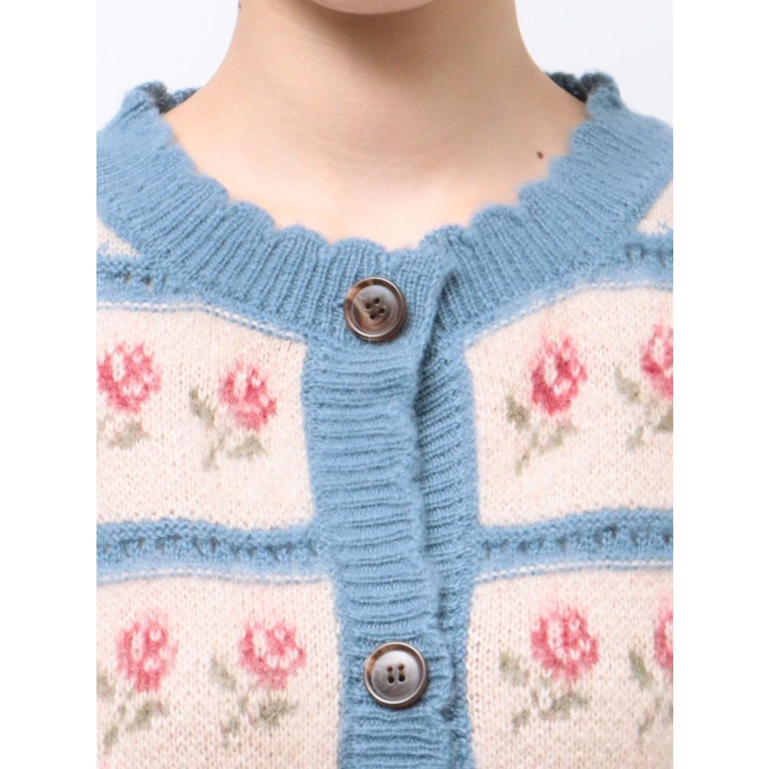 メリージェニー merry jenny merry jenny flower gardenニット