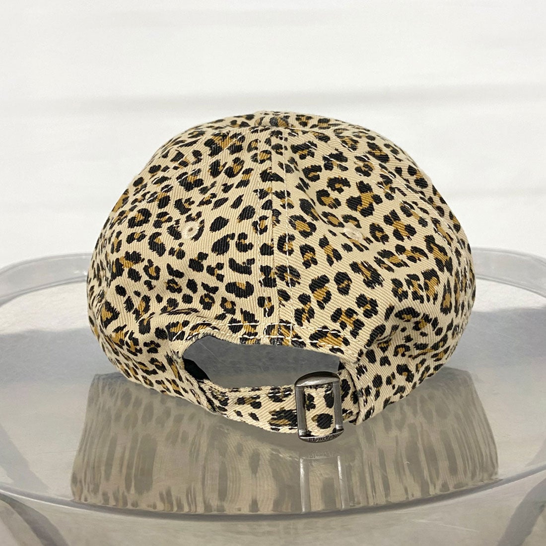 ノンヘッジ non-hedge ヒョウ柄キャップ （ブラウン） - ファッション