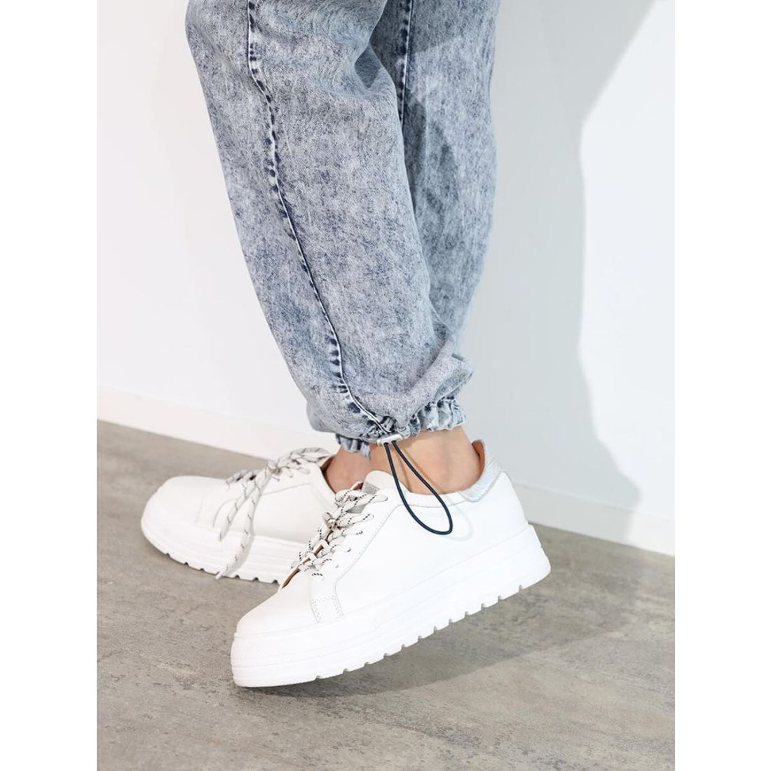 スコットクラブ SCOTCLUB デニムライクカーゴパンツ （ライトブルー