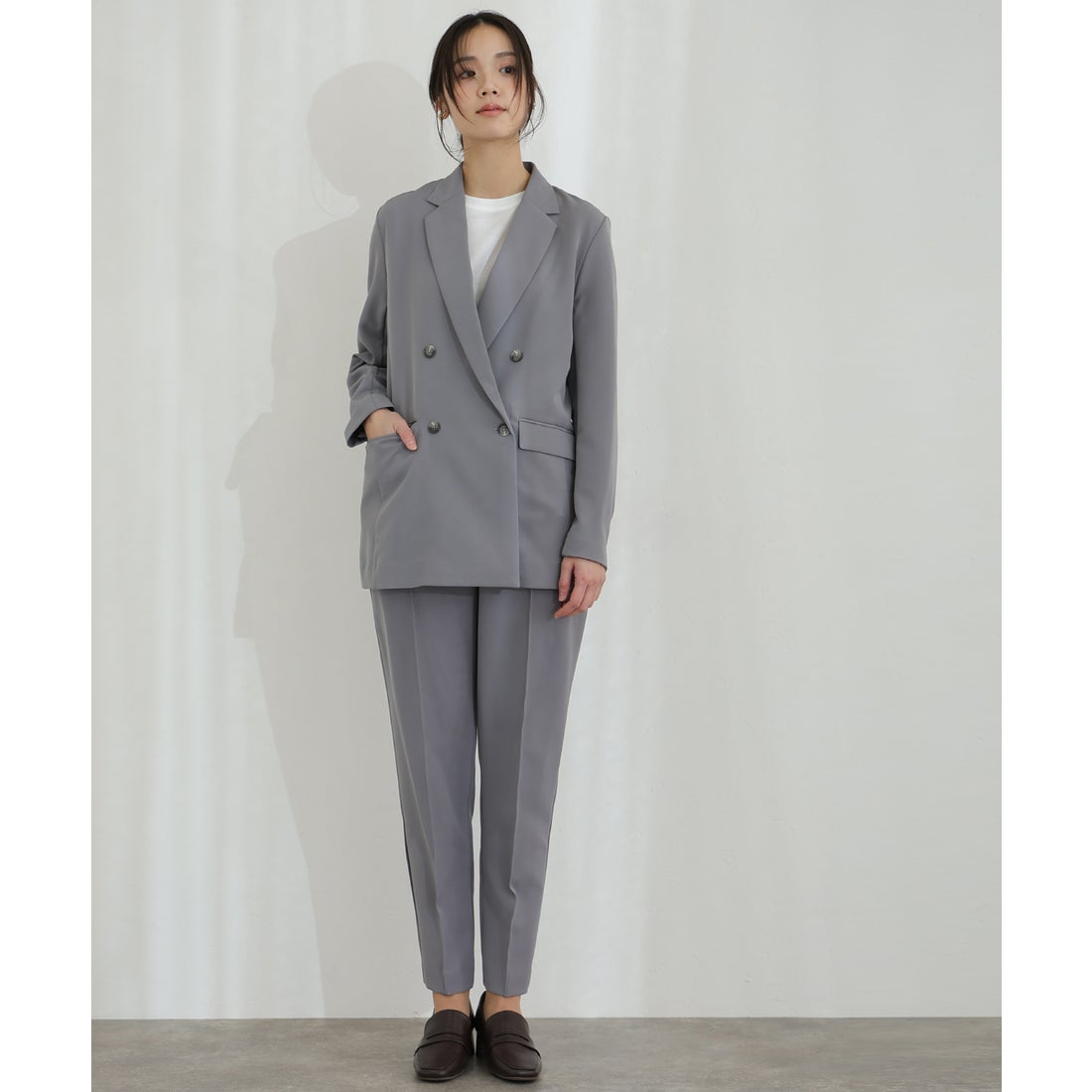 プールヴー PourVous ダブルカラーセレモニーフォーマルセットアップ